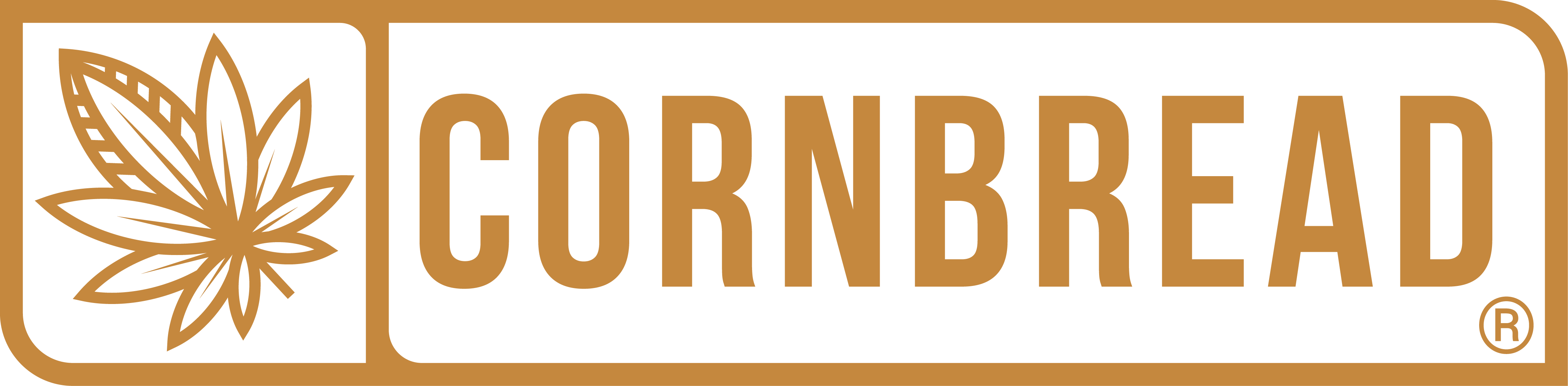 Cornbread Hemp Logo - Interacting with this will direct you to the homepage