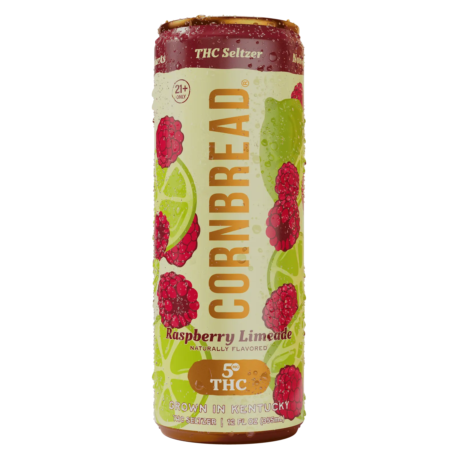 Raspberry Limeade THC Seltzer