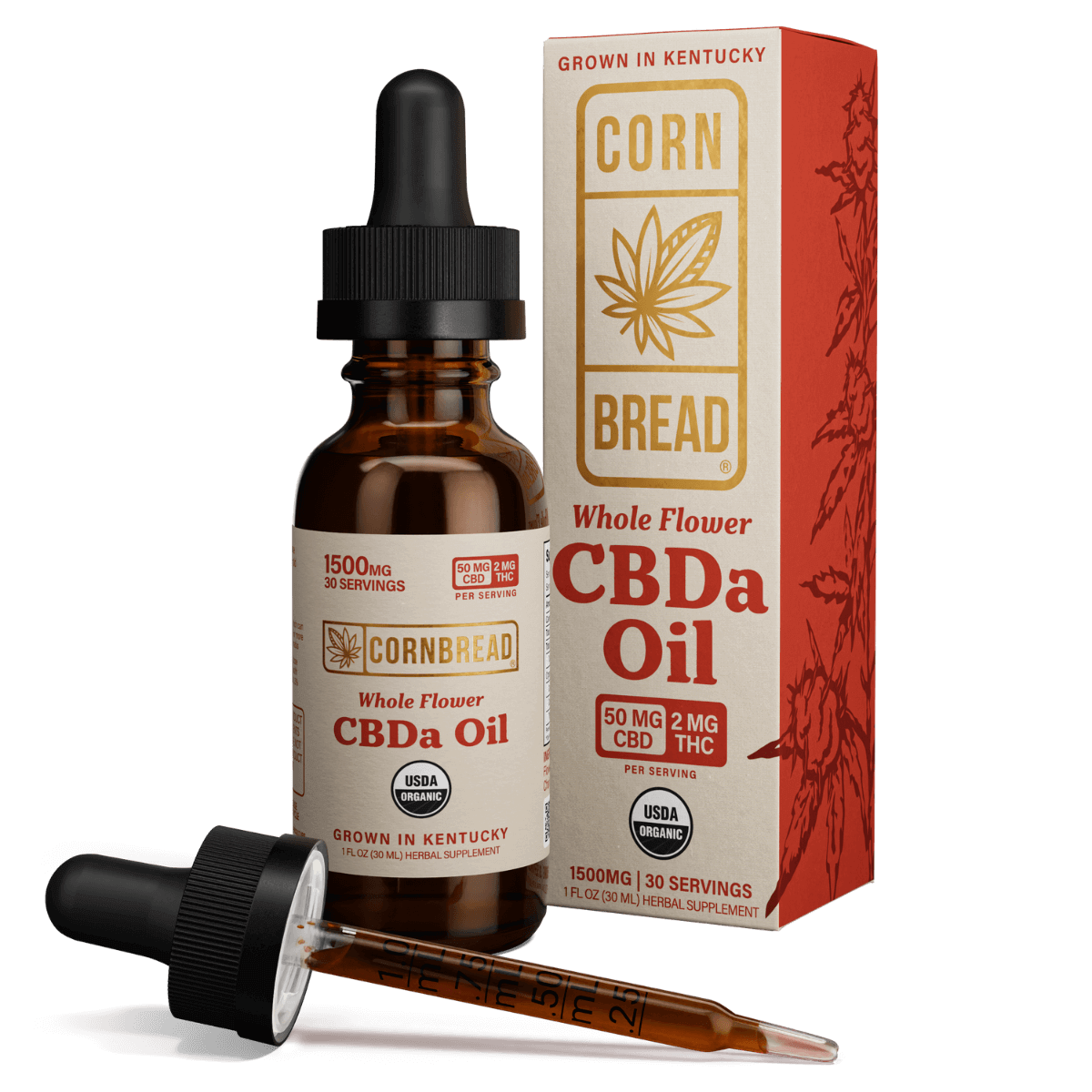 Whole Flower USDA Organic CBDa Oil