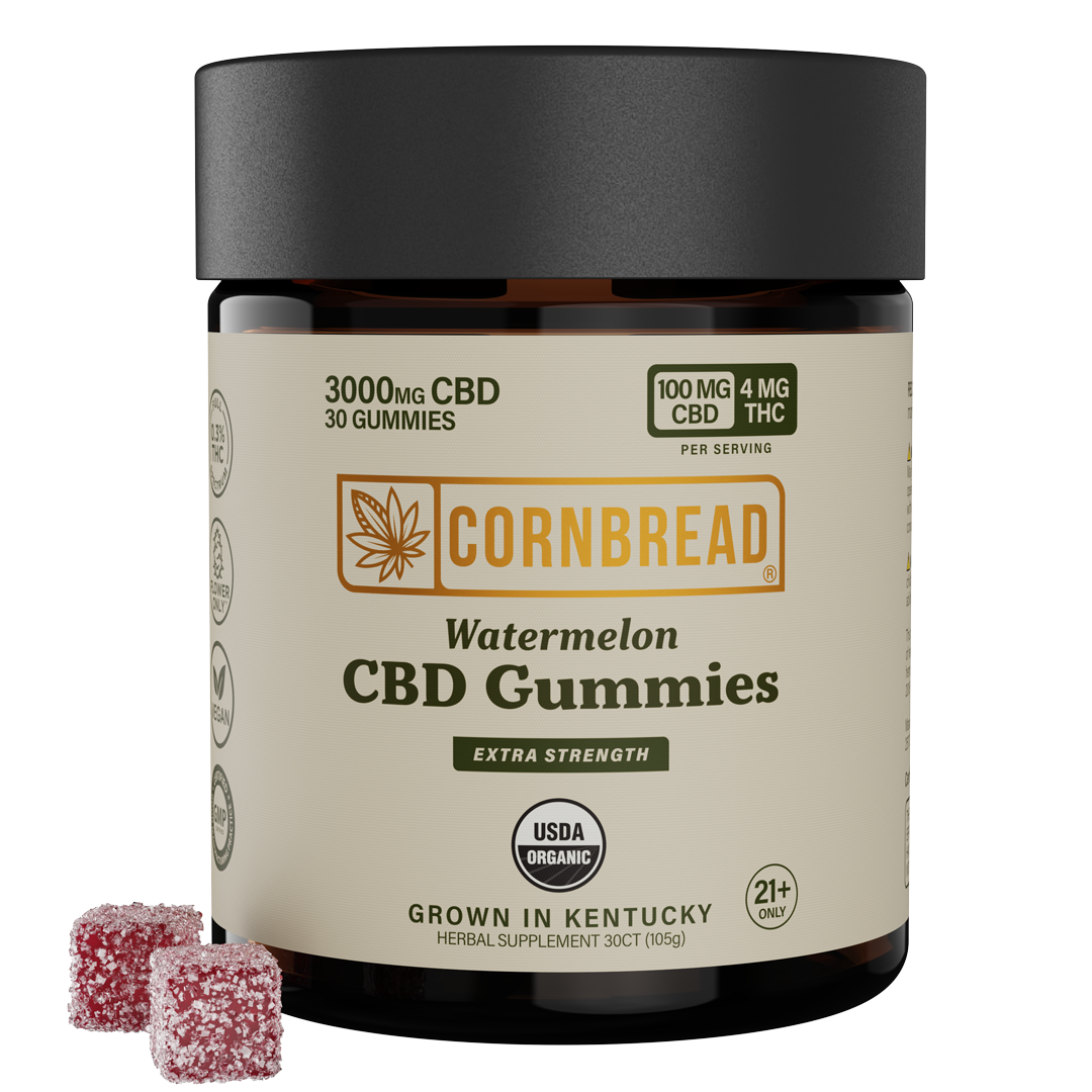 Cornbread Hemp 3000mg CBD Watermelon Gummy