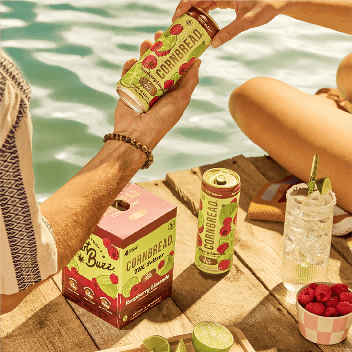 Fast-acting and federally legal, our THC seltzers bring taste, control, and country-grown hemp.