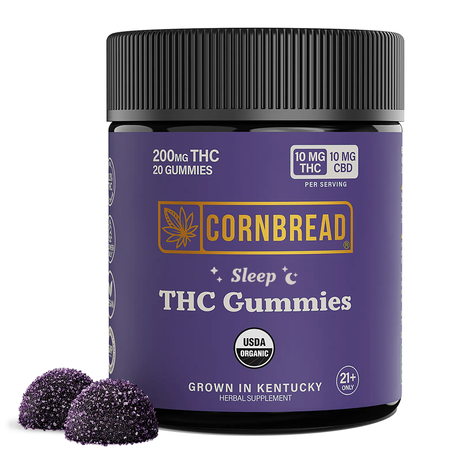 THC Sleep Gummies, 10mg