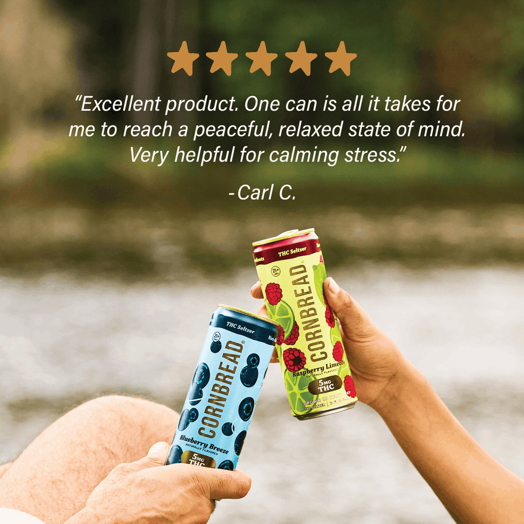Variety Pack THC Seltzer 5mg - 4 Pack